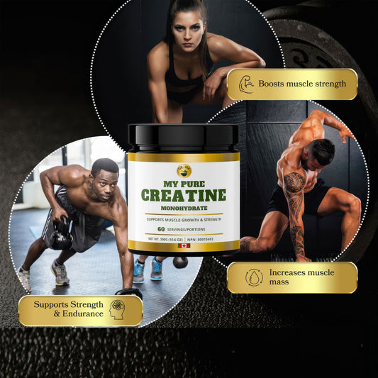 My Pure Creatine Monohydrate 2 Jar